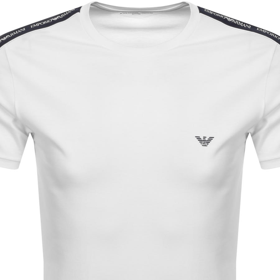 Alternative Image for ProductEmporio Armani Lounge Crew Neck T Shirt White2